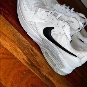 Nike Air Max White and Black Sneakers